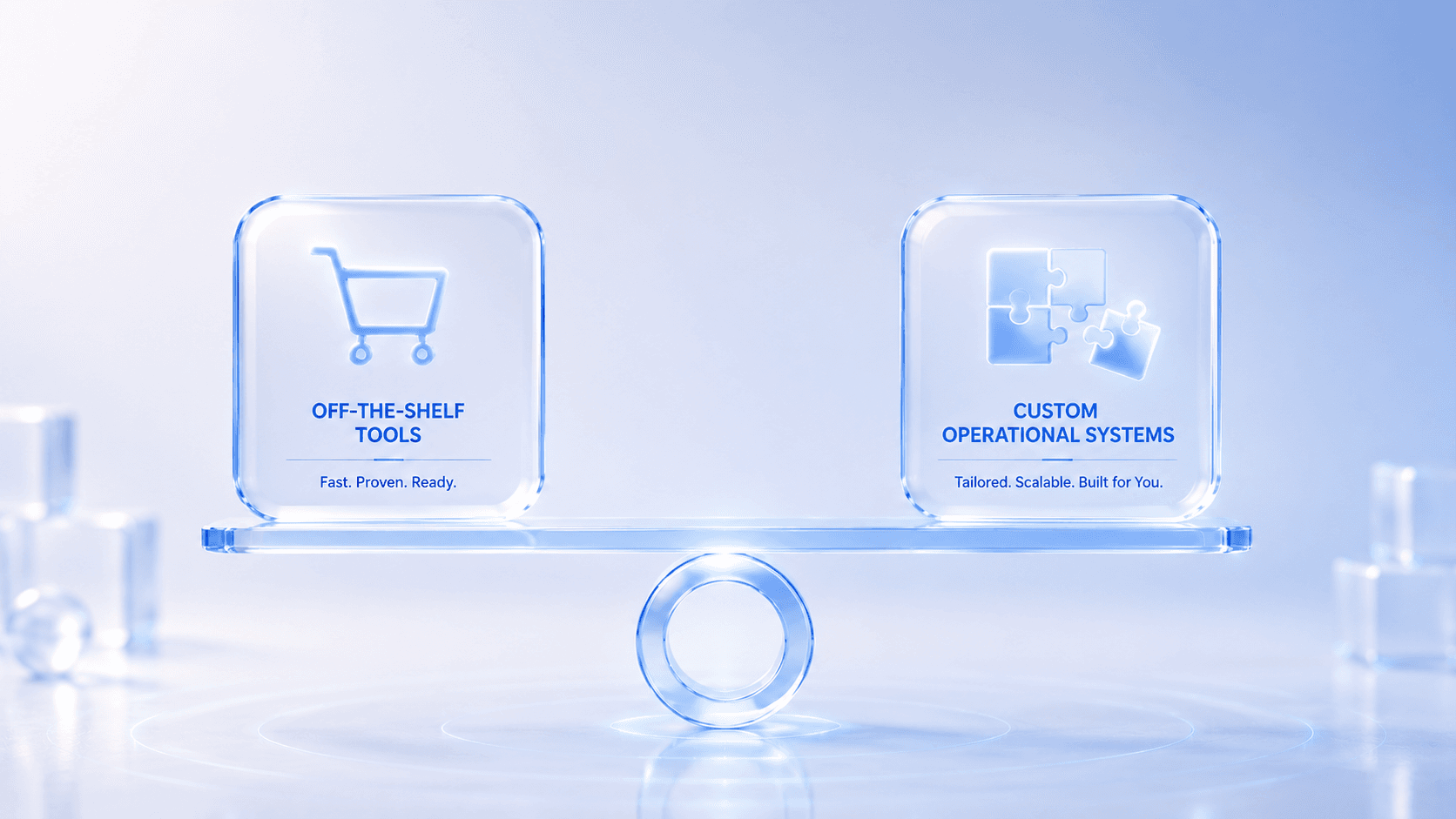 Custom Operational Systems vs. Off-the-Shelf Tools: Which Is Right for Your Business?